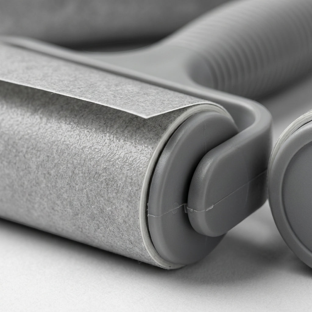 Crums Compact Travel Lint Roller Gray 3 Pack