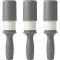 Crums Compact Travel Lint Roller Gray 3 Pack