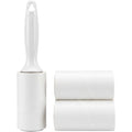Crums Lint Roller White Handle 2 Refills 60 Sheets